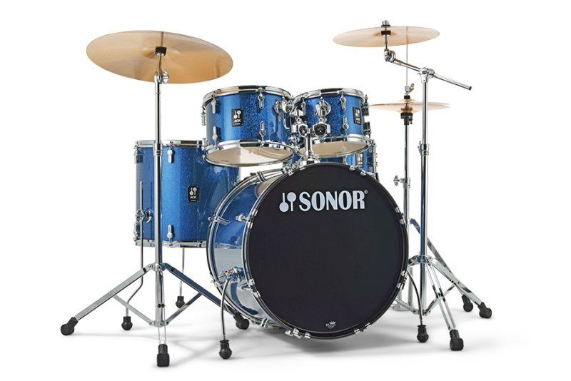 AQX Stage 5-piece Drum Shell Pack, Blue Ocean Sparkle | 552294