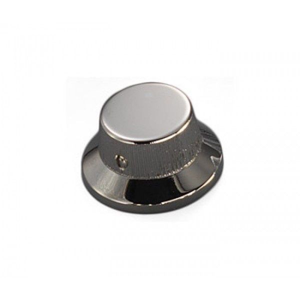 Brass (1) Straight-Knurled Nickel Hat Shape 1pc | 401760