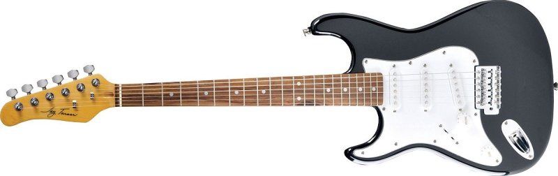 Black Left Handed 30 Series 3/4 Size Electric Guitar | 356781