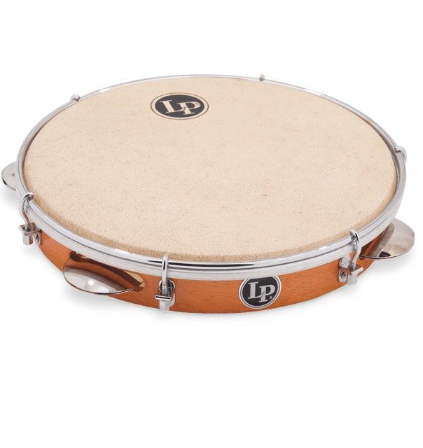 10&quot; Wood Pandeiro with Natural Head | 458665