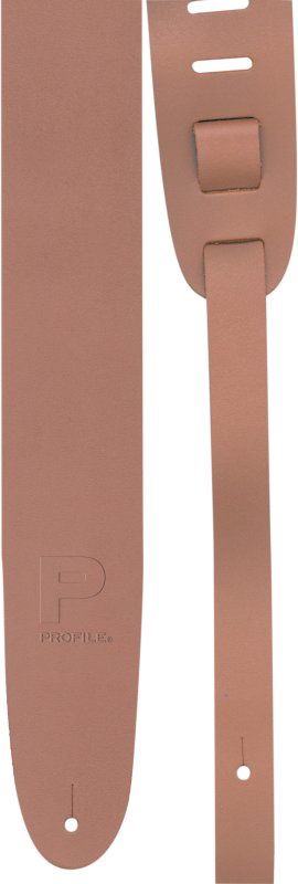 2.5” Basic Leather Guitar Strap, Tan | 693136