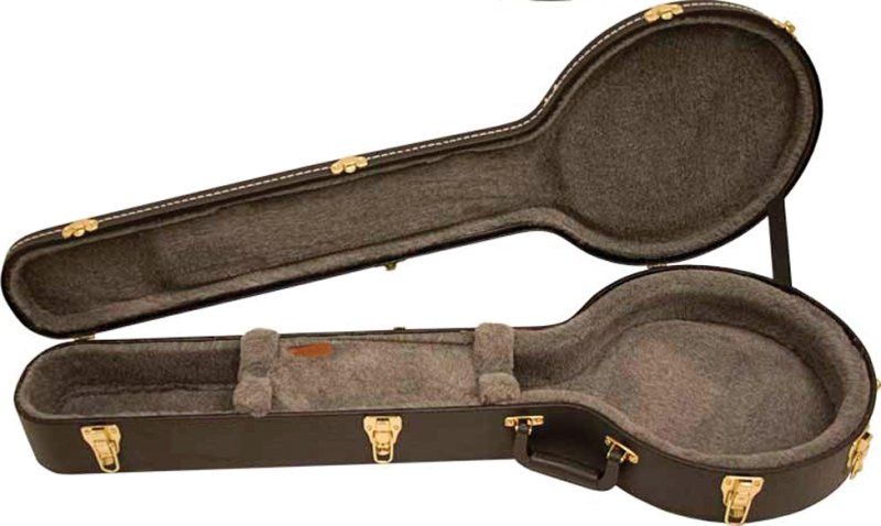 Flat Top Banjo Case, Black | 357012
