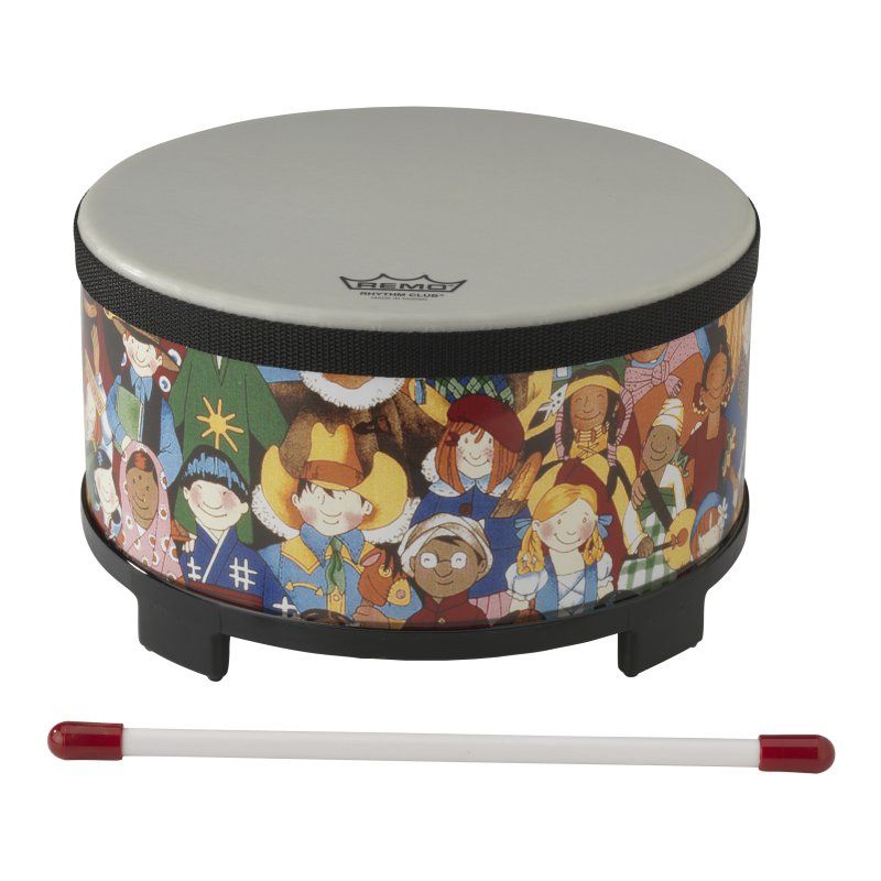 Rhythm Club® Floor Tom Drum - Rhythm Kids, 10&quot; | 475037