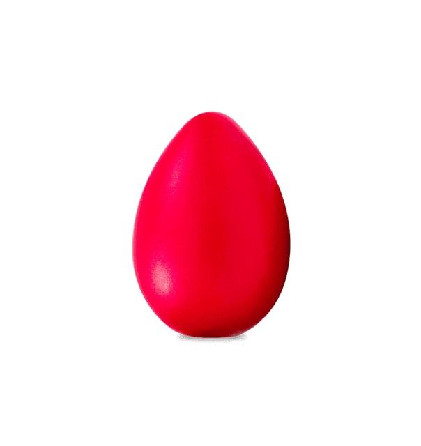 Big Egg Shaker-Red 3&quot; | 492765