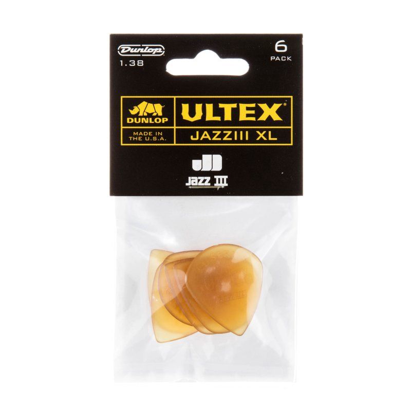Ultex Jazz III XL Guitar Picks - 1.38 mm (6-Pack) | 402124