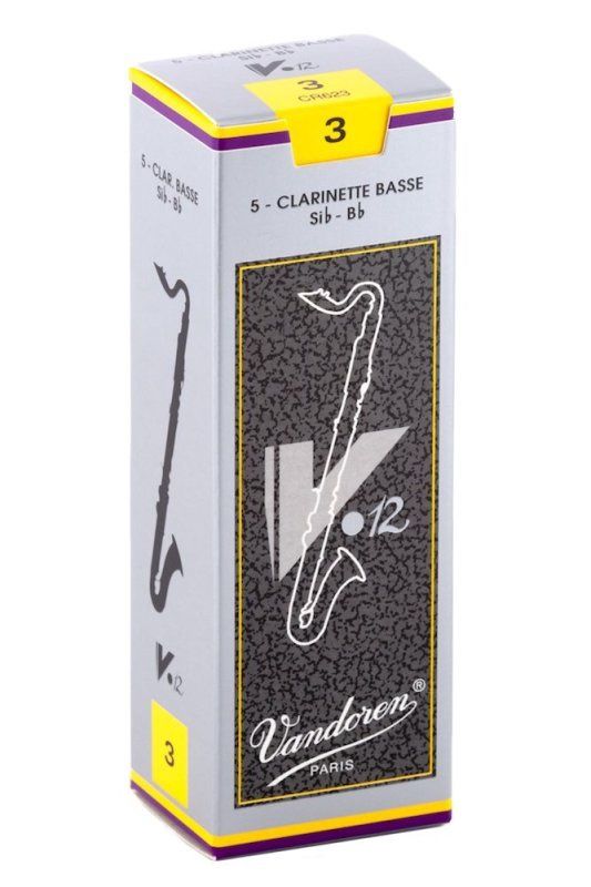 Bass Clarinet V.12 Reeds Strength 3; Box of 5 | 358332