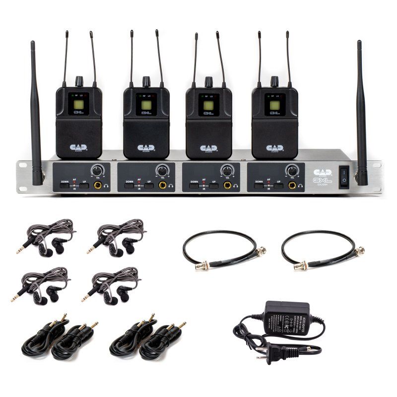 Quad-Mix In-Ear Wireless Monitoring System (T Band: 902 to 928 MHz) | 534602