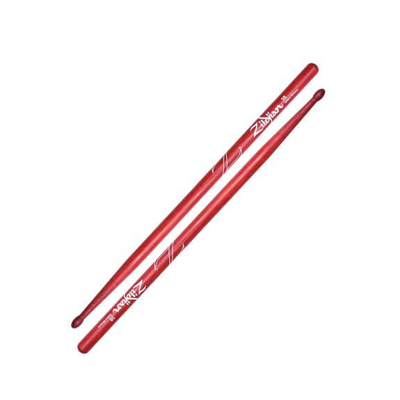 5A Wood Tip Hickory Drumsticks, Red | 507482