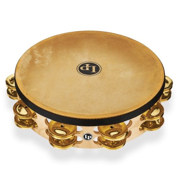 Pro 10&quot; Double Row Headed Tambourine - Brass | 520701