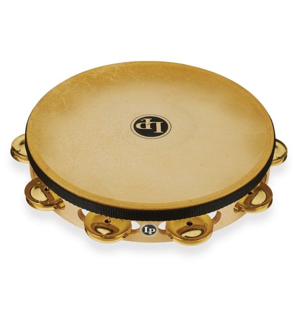 Pro 10&quot; Single Row Headed Tambourine - Brass | 520741