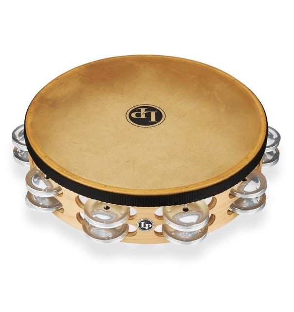 Pro 10&quot; Double Row Headed Tambourine - Aluminum | 520840