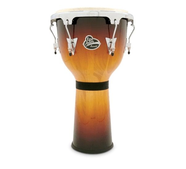 Aspire Accents 12.5&quot; Wood Bowl-Shaped Djembe, Vintage Sunburst | 521891