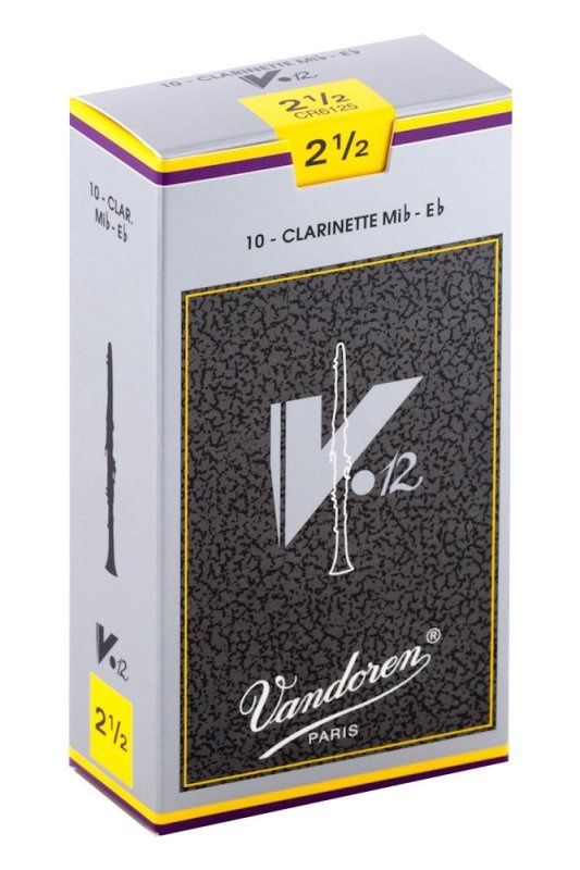 Eb Clarinet V.12 Reeds Strength 2.5; Box of 10 | 364852
