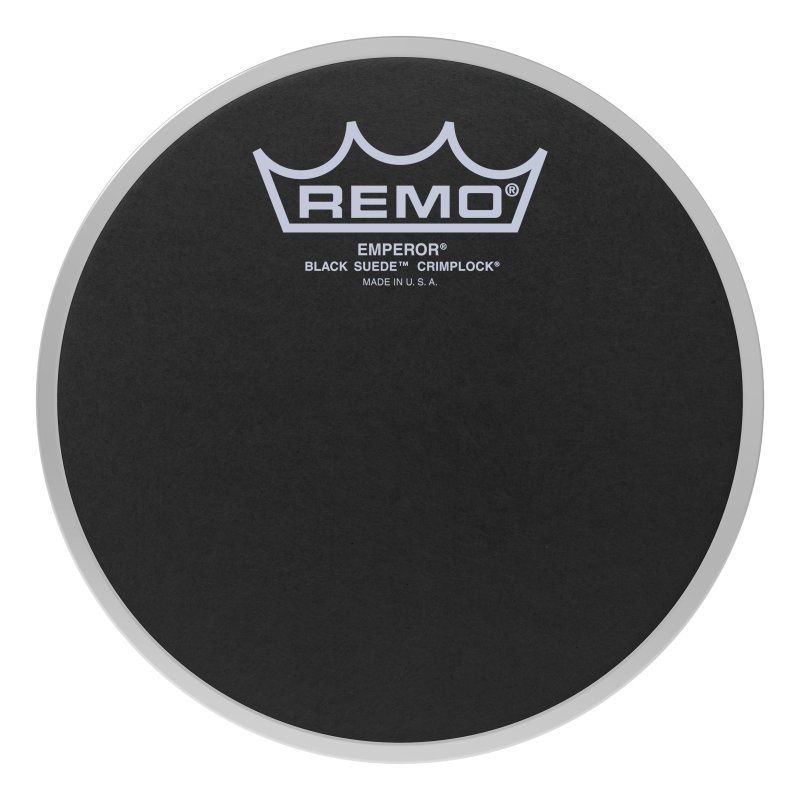 Emperor® Black Suede™ Crimplock® Tenor Drumhead, 6&quot; | 477211