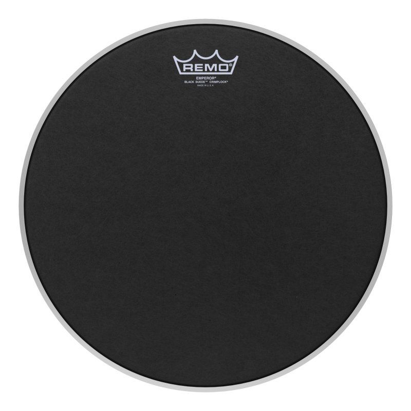 Emperor® Black Suede™ Crimplock® Tenor Drumhead, 14&quot; | 477122