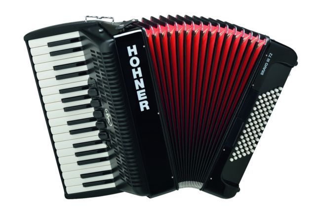 Bravo III 72 Accordian Black | 478014