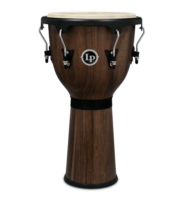 Aspire Accents 12.5&quot; Wood Bowl-Shaped Djembe, Siam Walnut | 538002