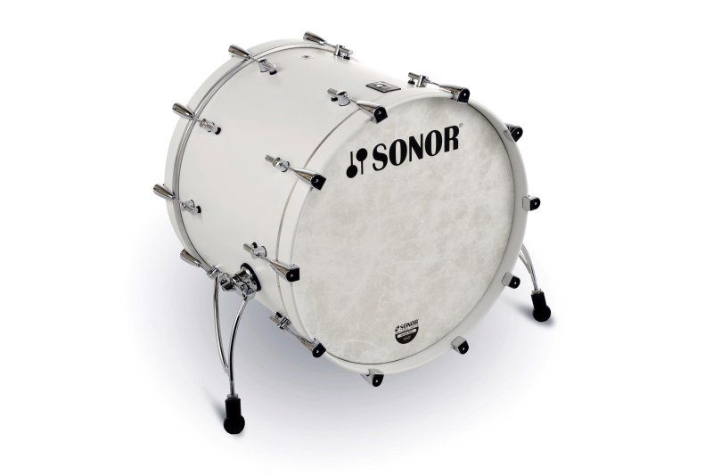SQ1 Series 22&quot; x 17.5&quot; Bass Drum, Satin Pure White | 694753