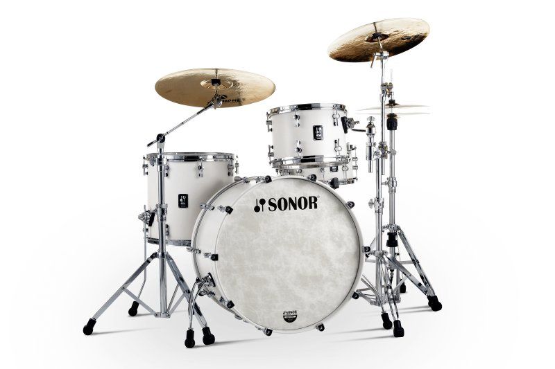 SQ1 3-Piece Drum Shell Set, Satin Pure White | 694751
