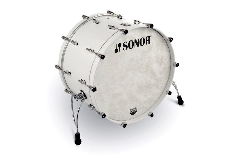 SQ1 Series 24&quot; x 14&quot; Bass Drum, Satin Pure White | 694754