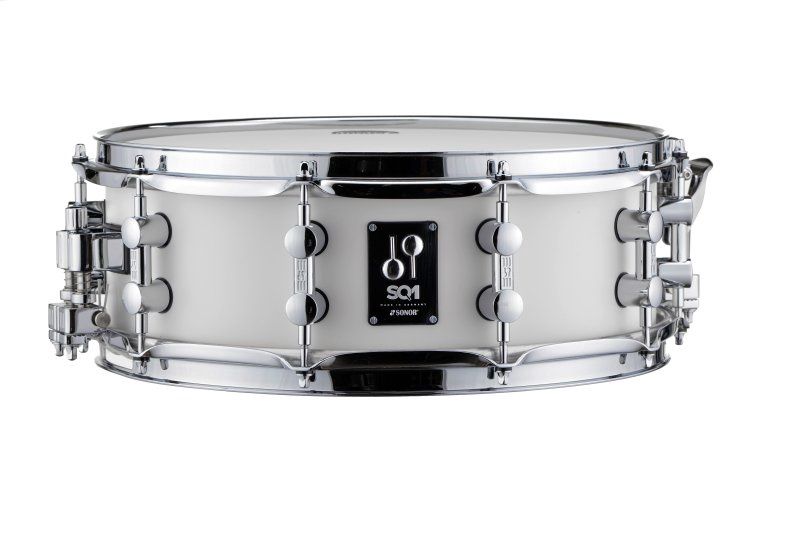 SQ1 Series 14&quot; x 5&quot; Snare, Satin Pure White | 694764