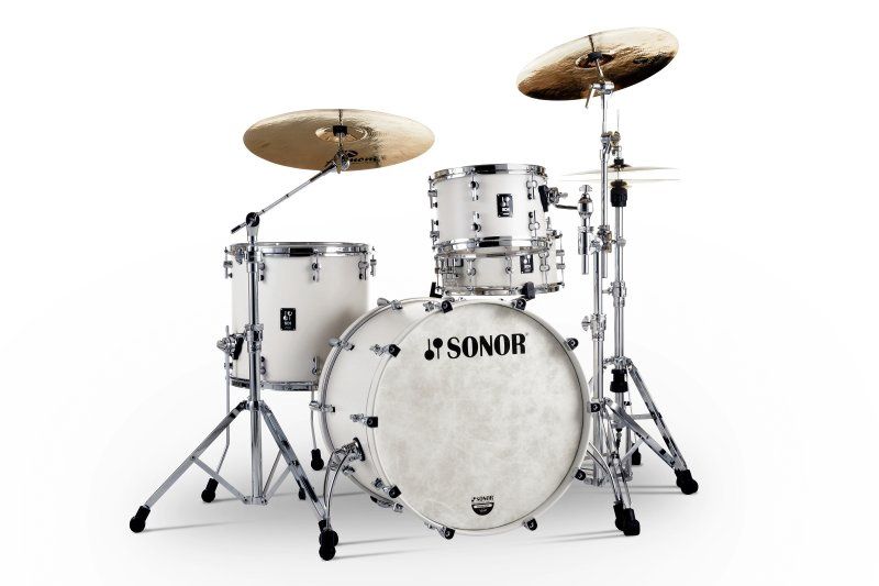 SQ1 3-piece Drum Shell Set, Satin Pure White | 694750