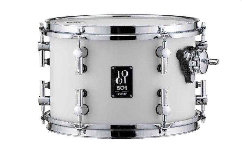 SQ1 Series 12&quot; × 8&quot; Tom Tom, Satin Pure White | 694757