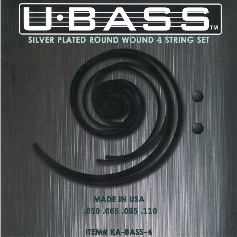 Silver Plated Round Wound U-Bass Strings | 482669