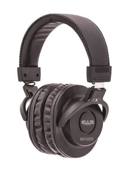 Closed-Back Studio Headphones With 50mm Drivers, Black | 559425