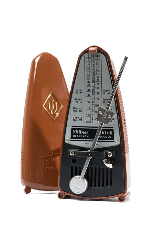 Taktell Piccolo Metronome in Dark Brown | 214718