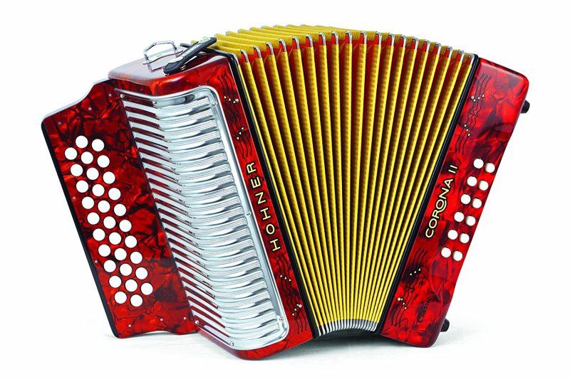 Corona II 3523 Classic Accordion Red GCF | 481361