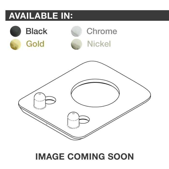 Graph Ratio Invisomatch Premium Mounting Plates for Fender Style 2 Pin Hole - Chrome | 482832