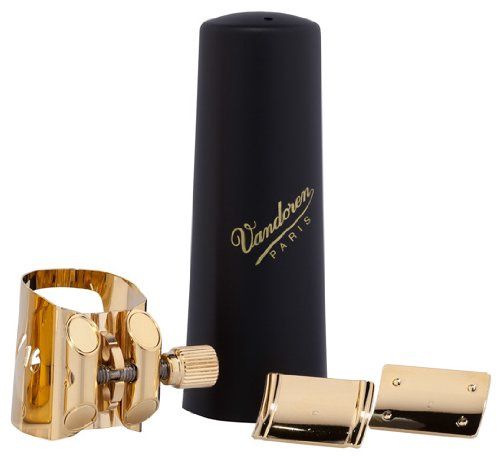 Optimum Gold Gilded Baritone saxophone Ligature/Cap | 404930