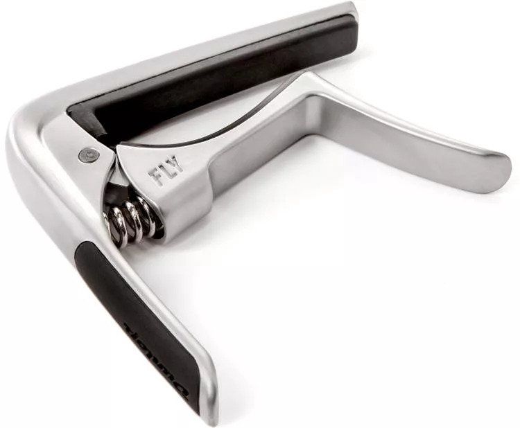 Trigger Fly Acoustic Guitar Capo, Satin Chrome | 560000