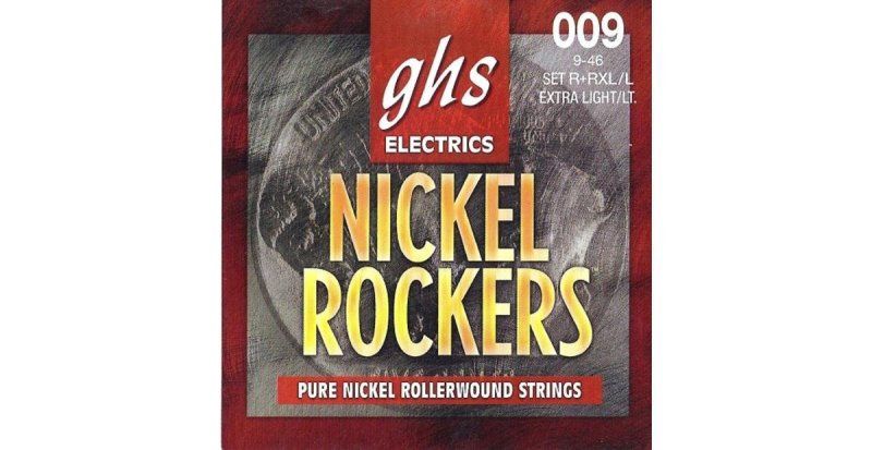 XL/L Nickel Rockers Roundwound Electric Guitar Strings - Extra Light/Light (.009-.046) | 38562