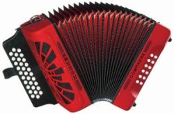 Compadre FBbEb Red Accordion | 510892