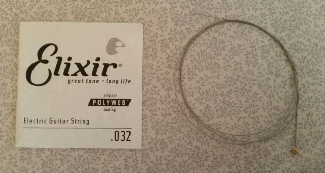 Nickel Plated Steel Electric Guitar String With Polyweb Coating - .032 | 321951