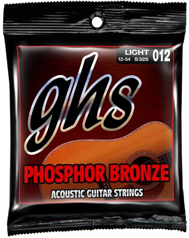 Phosphor Bronze Acoustic Guitar Strings - Light (.012-.054) | 38665