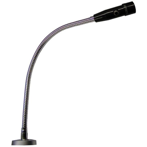 19” Omnidirectional Gooseneck Dynamic Microphone, Chrome | 584424
