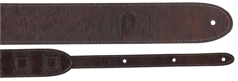 2” Black Basic Leather guitar straps | 513827