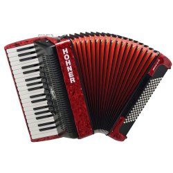 Bravo III 96 Bass Piano Accordion, Red | 513506