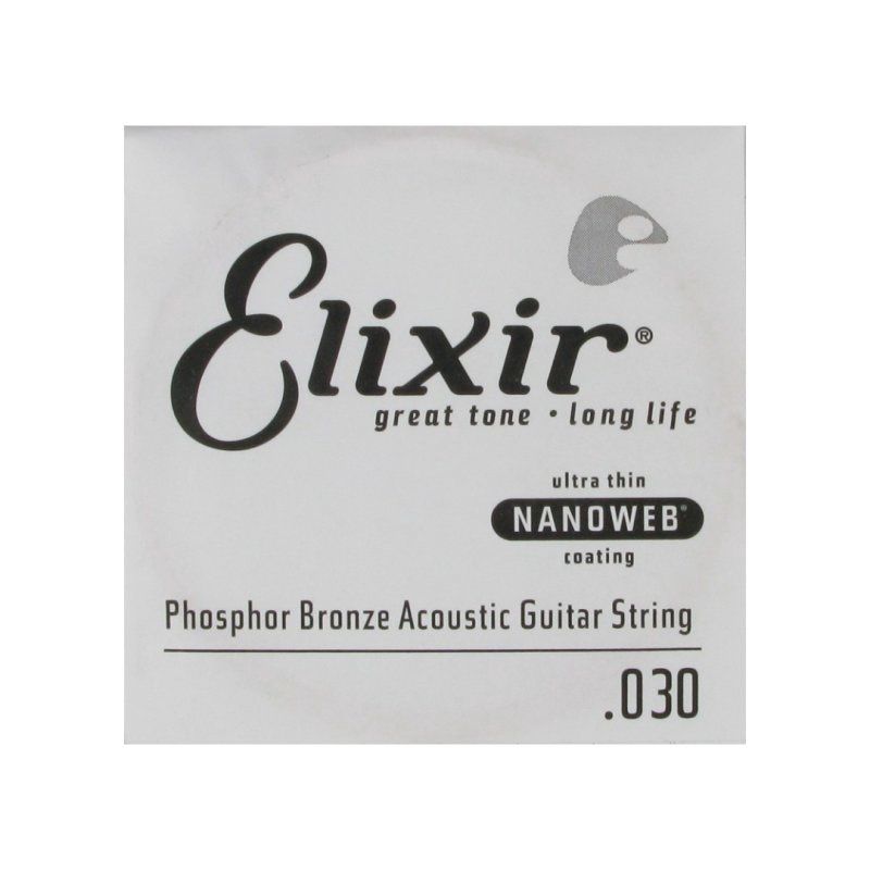 Phosphor Bronze Acoustic Guitar String with Nanoweb Coating - .030 | 322025
