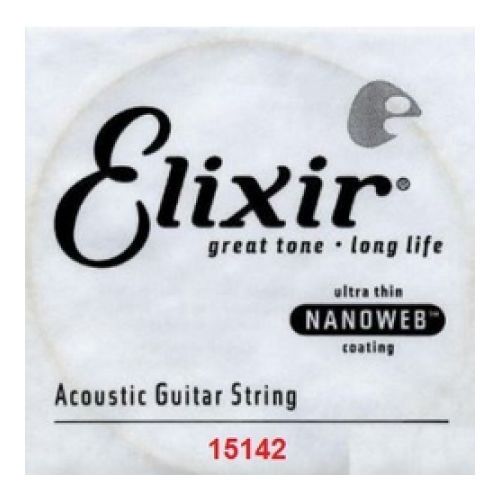80/20 Bronze Acoustic Guitar String with Nanoweb Coating - .042 | 322044