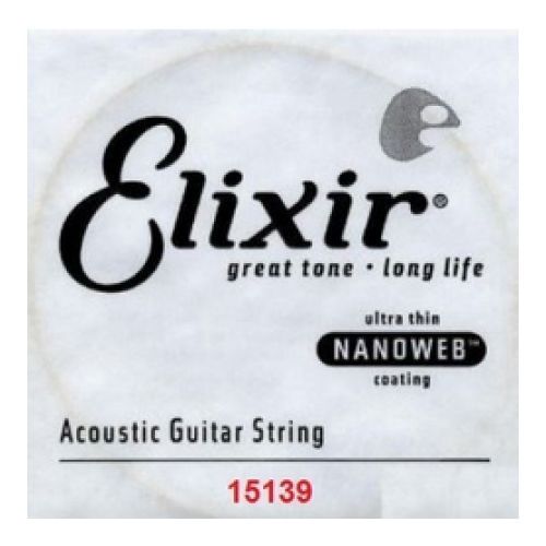 80/20 Bronze Acoustic Guitar String with Nanoweb Coating - .039 | 322042