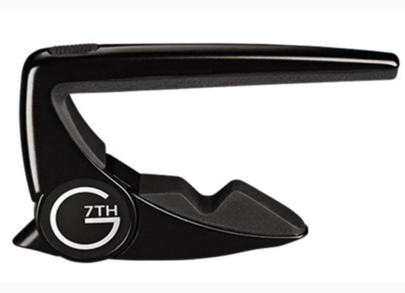 Classical Guitar Performance 2 Capo, Satin Black | 515304