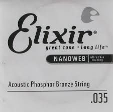 Phosphor Bronze Acoustic Guitar String with Nanoweb Coating - .035 | 322029