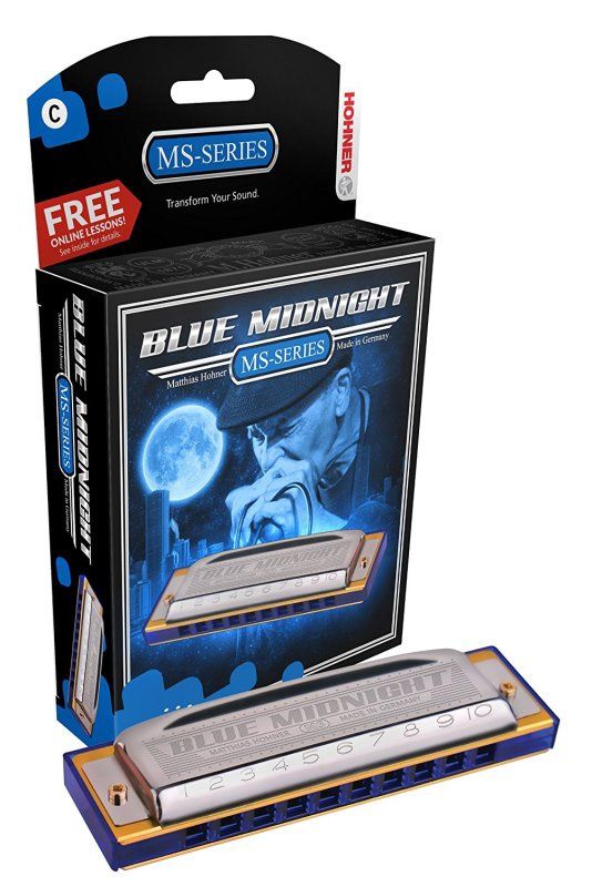 Blue Midnight Harmonica, Key of A | 380392