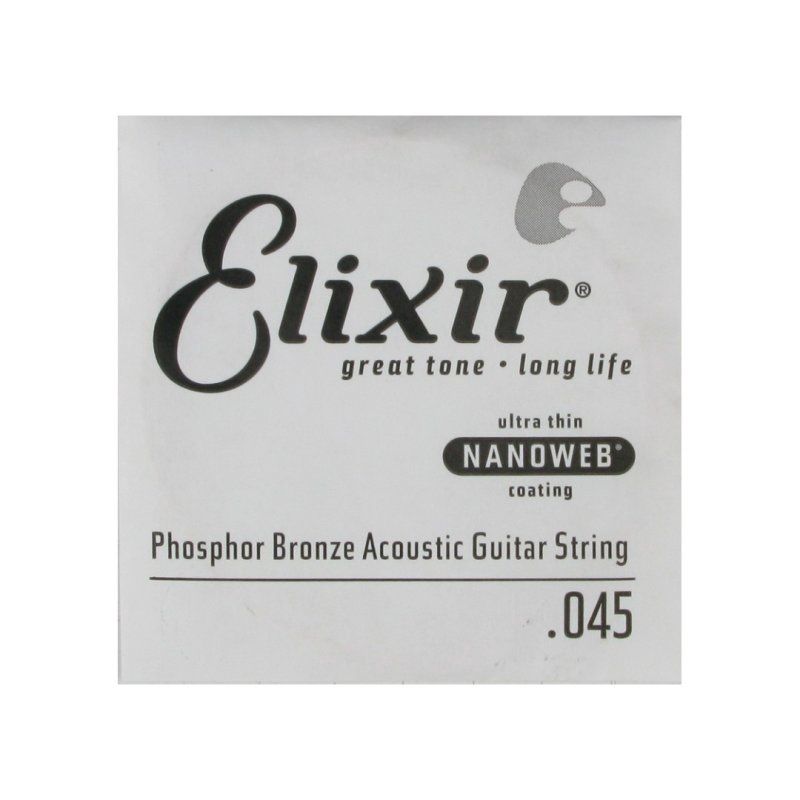 Phosphor Bronze Acoustic Guitar String with Nanoweb Coating - .045 | 322037
