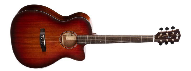 Core Series Blackwood Acoustic Guitar With Case, Open Pore Light Burst | 541852