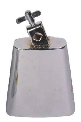 5” Cowbell With Mounting Bracket, Chrome Finish | 255468
